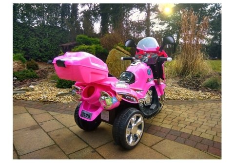 Motor na Akumulator F928 Różowy