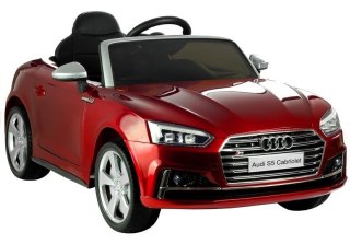 Auto na Akumulator NOWE Audi S5 Czerwone Lakierowane