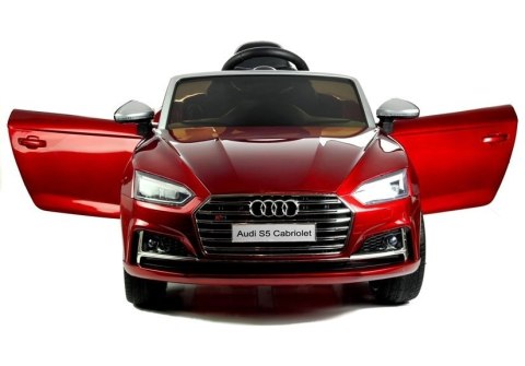 Auto na Akumulator NOWE Audi S5 Czerwone Lakierowane