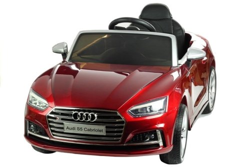 Auto na Akumulator NOWE Audi S5 Czerwone Lakierowane