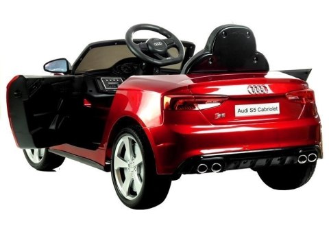 Auto na Akumulator NOWE Audi S5 Czerwone Lakierowane