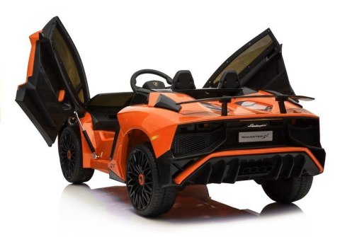 Auto na akumulator Lamborghini Pomarańczowe