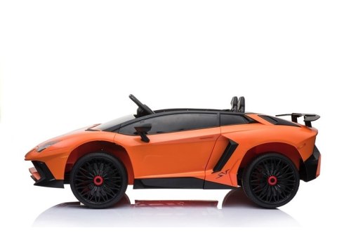 Auto na akumulator Lamborghini Pomarańczowe