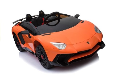 Auto na akumulator Lamborghini Pomarańczowe