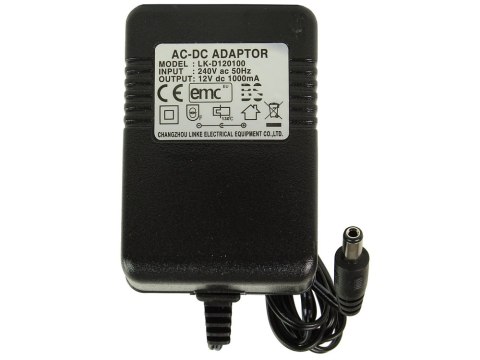 Ładowarka 12V 1000mA Do Auta na Akumulator angielska wtyczka