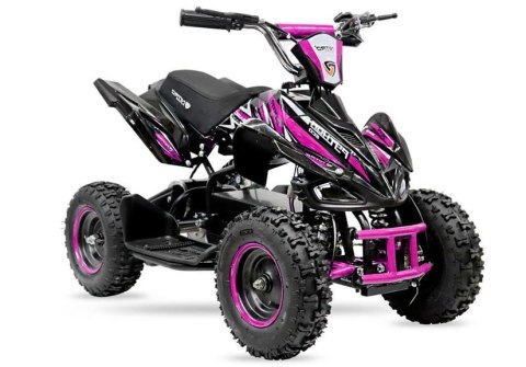 Quad Elektryczny 800W 36V DELUX Różowy