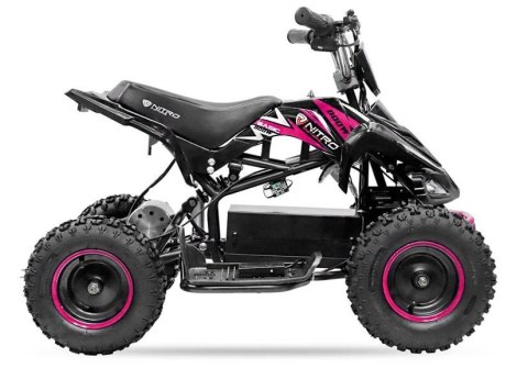 Quad Elektryczny 800W 36V DELUX Różowy