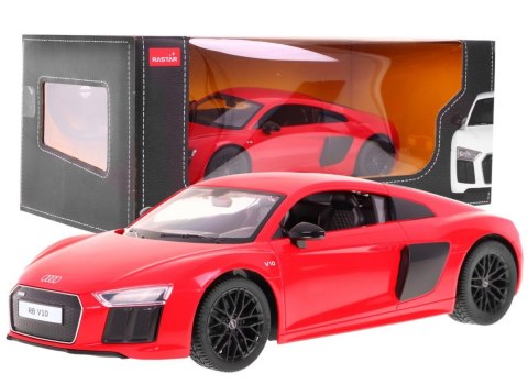 Autko R/C Audi R8 Czerwony 1:14 RASTAR