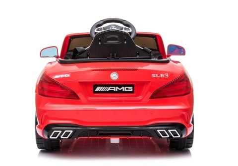 Auto Na Akumulator Mercedes SL63 Czerwony Lakier