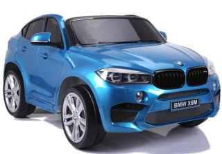Auto Na Akumulator NOWE BMW X6M Niebieskie Lakierowane