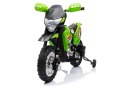 Motocykl na Akumulator BDM0912 Zielony