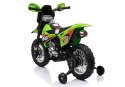 Motocykl na Akumulator BDM0912 Zielony