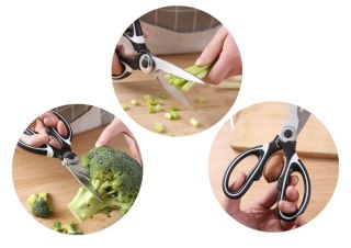 Nożyczki Kuchenne Wielofunkcyjne Antypoślizgowe