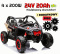 Pojazd Buggy CAN-AM Maverick 3 Turbo RR Czarny 4x200 24V DK-CA001