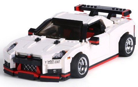 Zestaw Klocków Autko 1024el.Białe