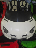 LICENCJONOWANY LAMBORGHINI AVENTADOR SVJ DLA 2 DZIECI, FUNKCJA DRIFTU MIĘKKIE SIEDZENIE, MIĘKKIE KOŁA/SX2028 2x300W