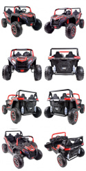 Autko na akumulator MEGA Buggy ATV Racing 4x4 Czerwony 24V 22Ah