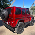 Auto na akumulator Mercedes Benz G63 AMG GIGANT XXL 4x200W 24V Czerwony LAKIEROWANY