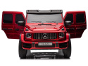 Auto na akumulator Mercedes Benz G63 AMG GIGANT XXL 4x200W 24V Czerwony LAKIEROWANY