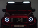 Auto na akumulator Mercedes Benz G63 AMG GIGANT XXL 4x200W 24V Czerwony LAKIEROWANY