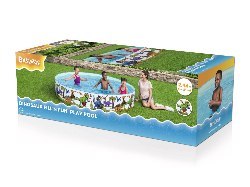 Basen rozporowy Dinozaury dla dzieci 3+ BESTWAY 244x46cm Winyl + PCV