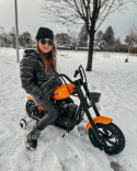 Motor CHOPPER Elektryczny Dla Dzieci HyperGoGo Cruiser 12 do 16km/h pomrańczowy