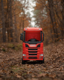 ZESTAW TIR Ciężarówka + Naczepa Scania R-SERIE 4x4W Czerwona