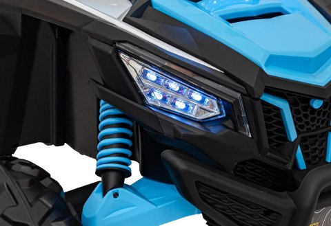 Auto na akumulator Buggy SR SUPER 66 24V 4x4 Niebieski