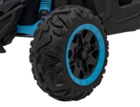 Auto na akumulator Buggy SR SUPER 66 24V 4x4 Niebieski