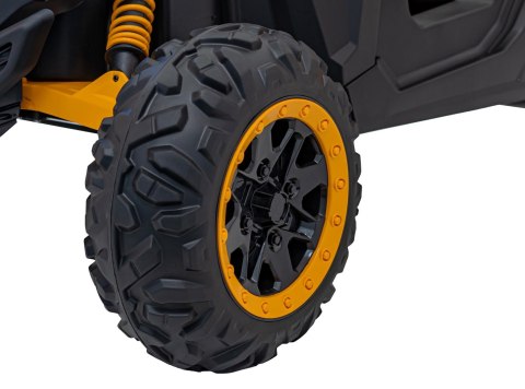 Auto na akumulator Buggy SR SUPER 66 24V 4x4 Żółty