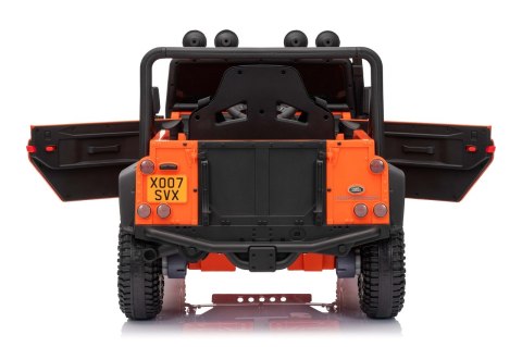 Pojazd Land Rover Defender 110 SVX Concept Pomarańczowy