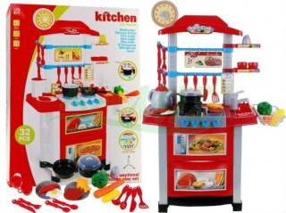 Kuchnia Zegar Czerwona