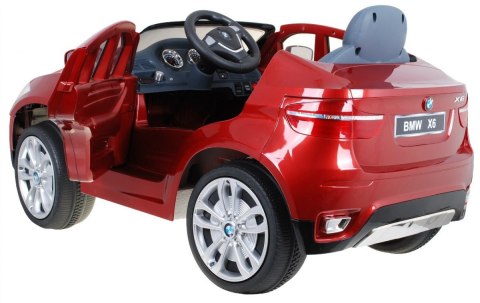 Pojazd BMW X6 EVA 2.4G Lakier Czerwony