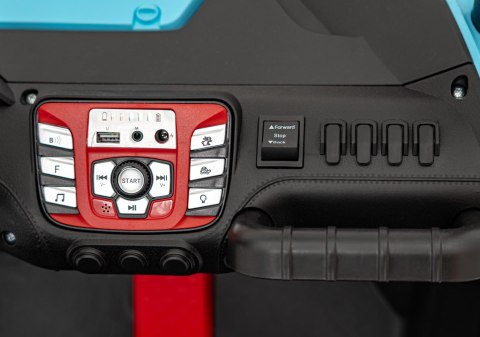 Auto na akumulator Buggy FASTER 24V 300W Niebieski