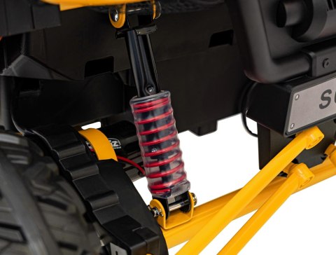 Auto na akumulator Buggy FASTER 24V 300W Żółty