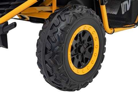 Auto na akumulator Buggy FASTER 24V 300W Żółty