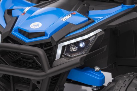 Autko na akumulator Buggy Madman UTV-MX 4x4 Niebieski