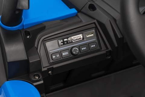Autko na akumulator Buggy Madman UTV-MX 4x4 Niebieski