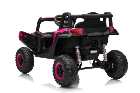 Autko na akumulator Buggy Madman UTV-MX 4x4 Różowy 12V14Ah