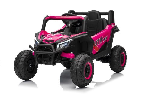 Autko na akumulator Buggy Madman UTV-MX 4x4 Różowy 12V14Ah