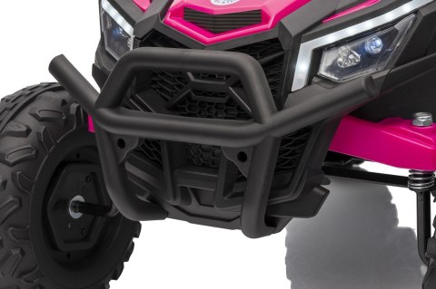 Autko na akumulator Buggy Madman UTV-MX 4x4 Różowy 12V14Ah