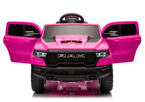 Auto na akumulator DODGE RAM 4x4 ZB618 Różowy