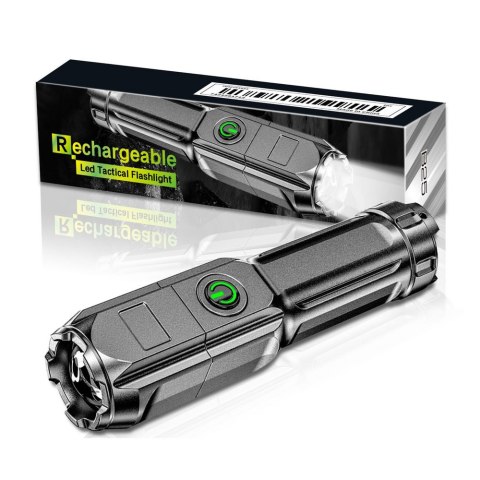 Latarka taktyczna USB