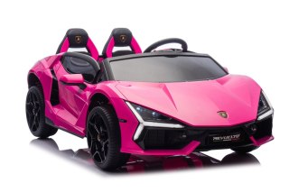 Auto na akumulator Lamborghini Revuelto XL Różowy 4x4 24V