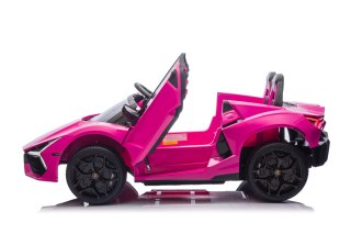 Auto na akumulator Lamborghini Revuelto XL Różowy 4x4 24V
