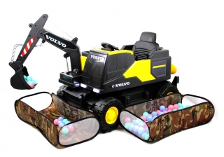 Koparka Na Akumulator Volvo DK-VE888 Żółta