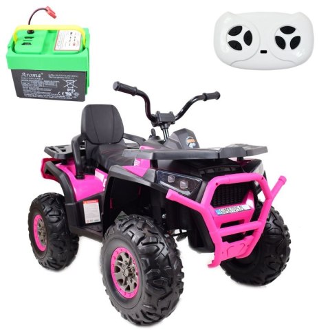 Mega wielki quad na akumulator z pilotem, 4x4, miękkie koła/xmx-607