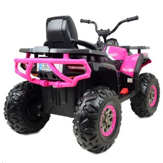 Mega wielki quad na akumulator z pilotem, 4x4, miękkie koła/xmx-607