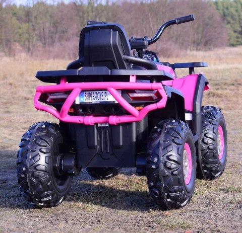 Mega wielki quad na akumulator z pilotem, 4x4, miękkie koła/xmx-607