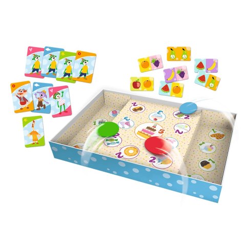 Gra 3w1 Domino Pchełki Kuku Rodzina Treflików 01921